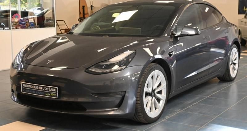 Gris Utilisé 2020 Tesla Model 3 Long Range Berline | 23 496 € (Bon prix) - Image 1/4