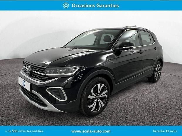 Noir Utilisé 2025 VW T-Cross Style SUV | 26 990 € (Prix juste) - Image 1/4
