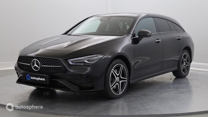 Noir Utilisé 2024 Mercedes CLA250e Shooting Brake AMG line Break | 40 499 € (Prix juste) - Image 1/4