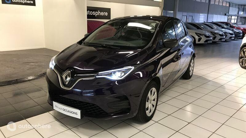 Violet Utilisé 2021 Renault Zoe Life Citadine | 11 999 € (Bon prix) - Image 1/4