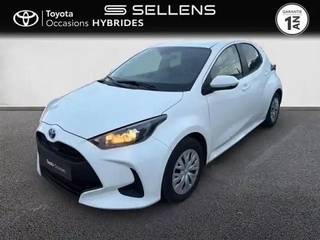 Occasion Toyota Yaris Hybrid 116 ch (85 kW) 2022 Blanc Berline