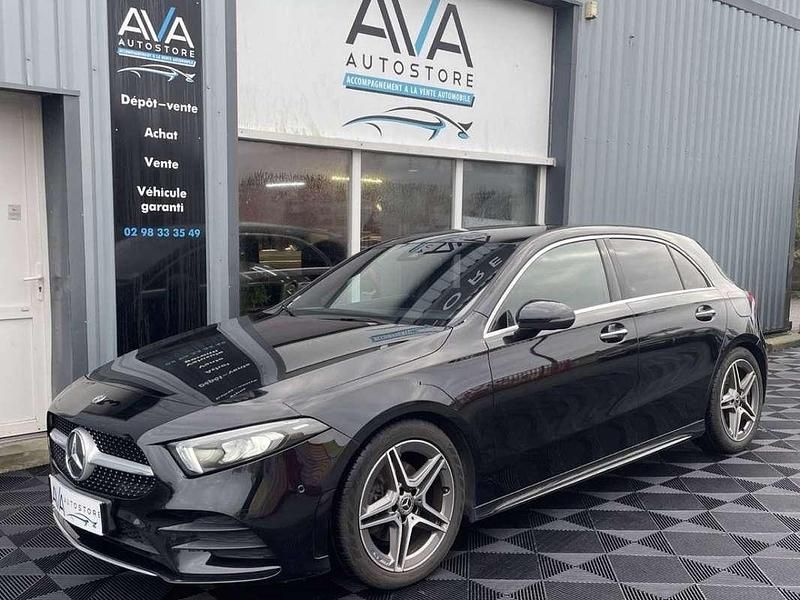 Occasion Mercedes A200 AMG line 151 ch (111 kW) 2019 Noir Berline