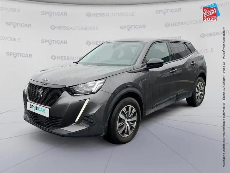 Gris Utilisé 2022 Peugeot 2008 Active SUV | 15 299 € (Prix juste) - Image 1/4