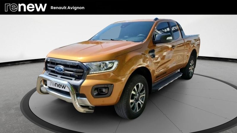 Orange Utilisé 2020 Ford Ranger Wildtrack Pick-up | 29 999 € (Prix juste) - Image 1/4