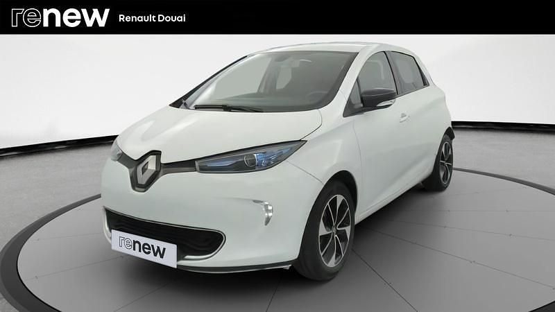Blanc Utilisé 2018 Renault Zoe Intens Citadine | 8 899 € (Prix assez cher) - Image 1/4
