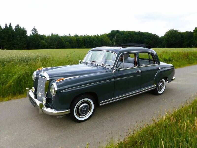 Gris Utilisé 1956 Mercedes 220 Berline | 59 500 € - Image 1/4