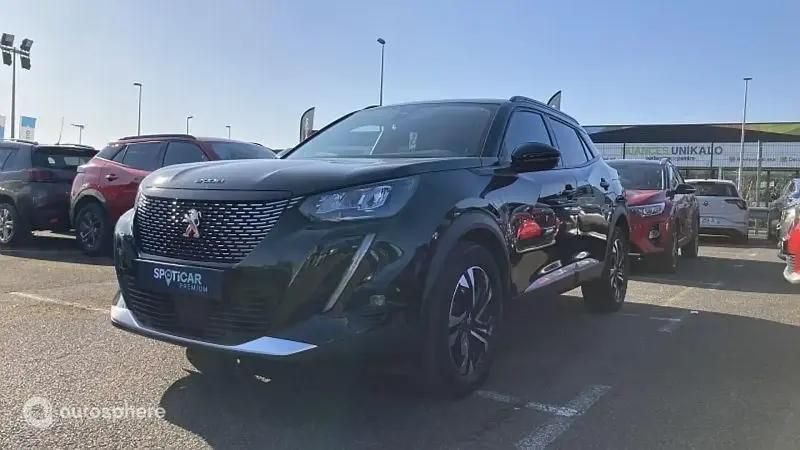 Gris Utilisé 2021 Peugeot 2008 Allure SUV | 14 999 € (Prix juste) - Image 1/4