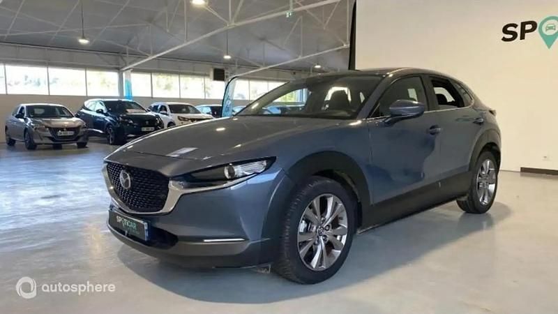 Gris Utilisé 2021 Mazda CX-30 Style SUV | 17 999 € (Prix juste) - Image 1/4