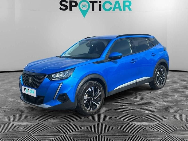 Bleu Utilisé 2021 Peugeot 2008 Business-Line SUV | 17 990 € (Prix juste) - Image 1/4