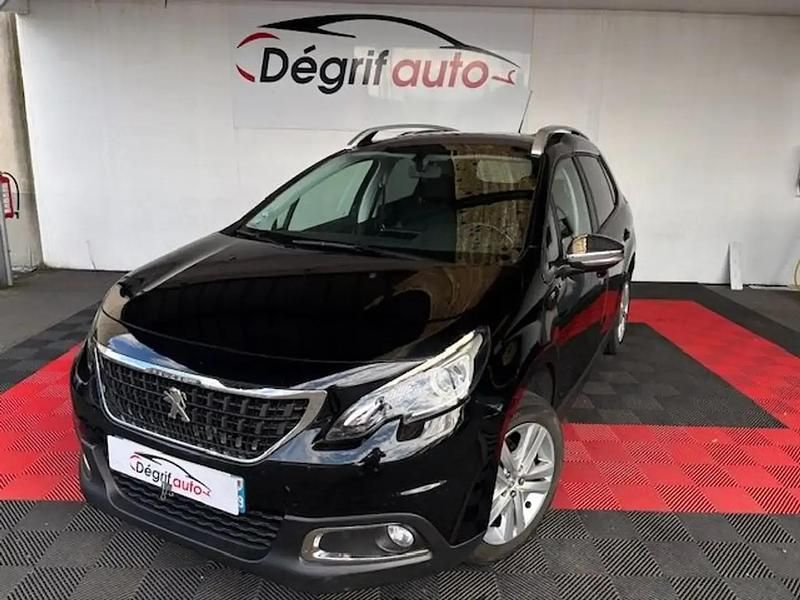 Noir Utilisé 2018 Peugeot 2008 Allure SUV | 10 990 € (Prix juste) - Image 1/4