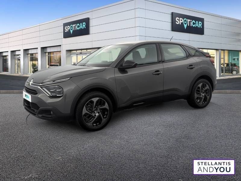 Gris Utilisé 2024 Citroën C4 PureTech Berline | 18 990 € (Bon prix) - Image 1/3