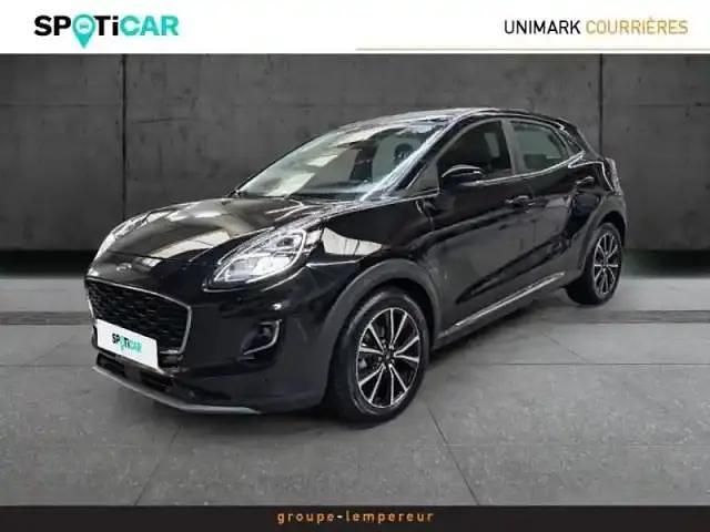 Noir agate métallisée Occasion 2020 Ford Puma Titanium SUV | 17 990 € (Prix assez cher) - Image 1/4