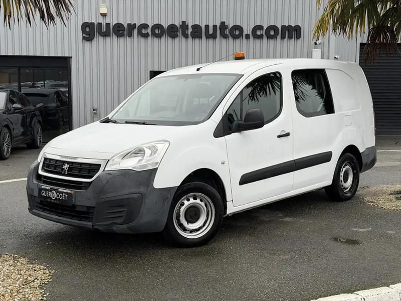 Blanc Occasion 2018 Peugeot Partner Monospace | 14 990 € (Prix assez cher) - Image 1/4