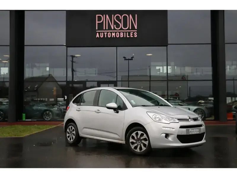 Gris Utilisé 2016 Citroën C3 Comfort Citadine | 7 690 € (Bon prix) - Image 1/4