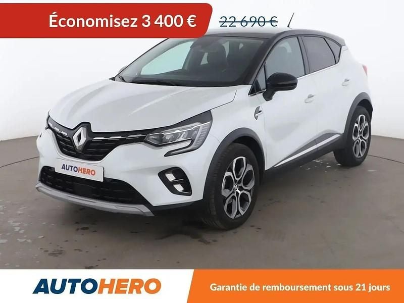 Blanc Utilisé 2022 Renault Captur Intens SUV | 18 890 € (Super prix) - Image 1/2