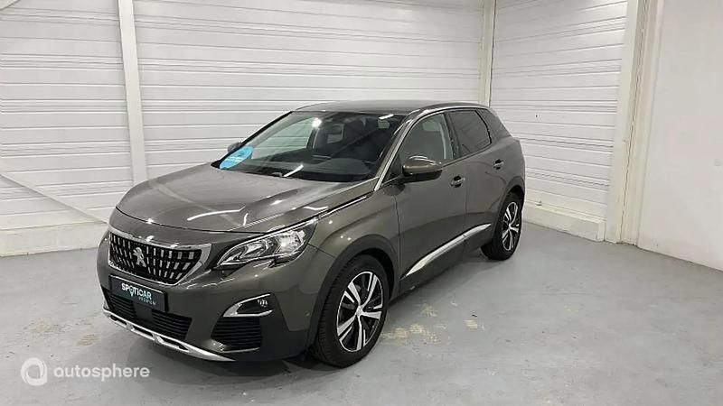 Gris Utilisé 2018 Peugeot 3008 Allure SUV | 12 799 € (Bon prix) - Image 1/4