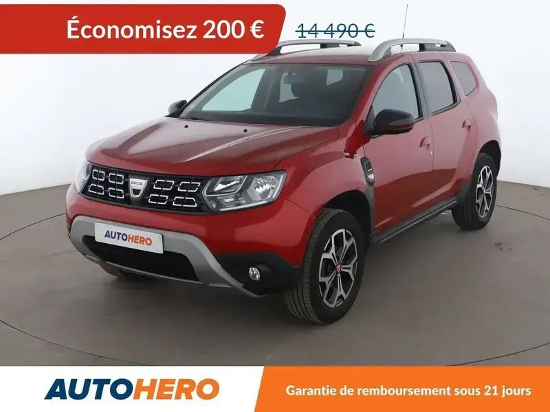 Rouge Utilisé 2019 Dacia Duster SUV | 13 890 € (Prix juste) - Image 1/2