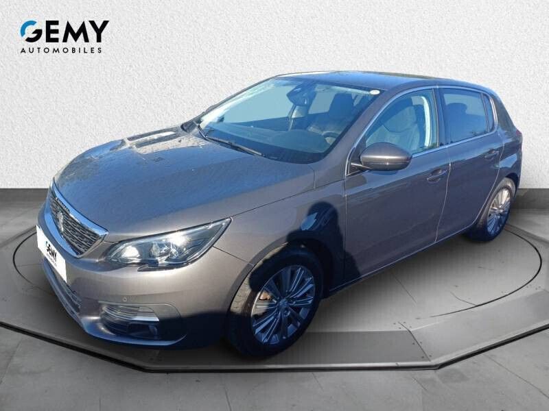 Gris Utilisé 2021 Peugeot 308 Allure Berline | 18 470 € (Bon prix) - Image 1/4