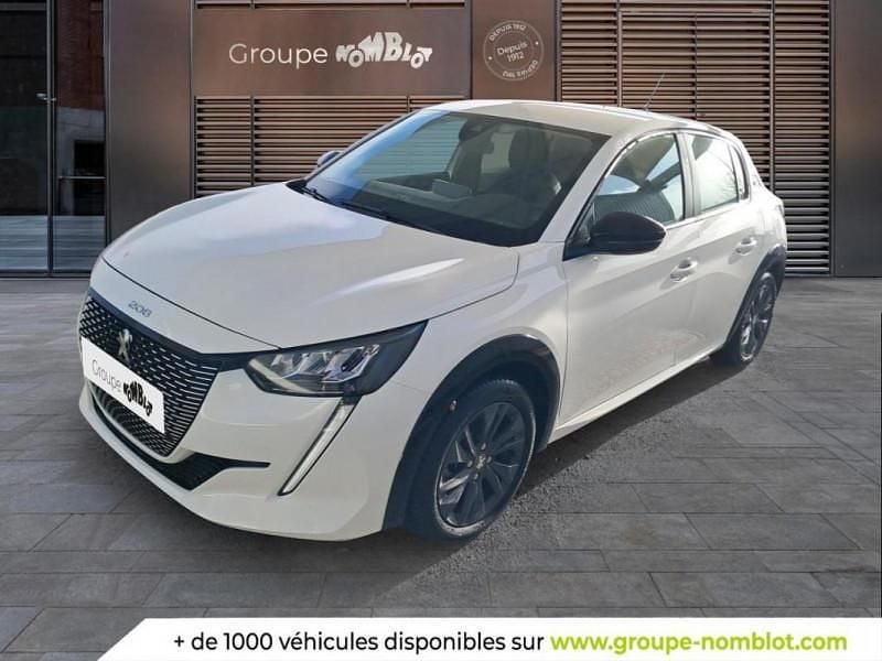 Occasion Peugeot e-208 Active 100 kW (136 ch) 2022 Blanc Citadine