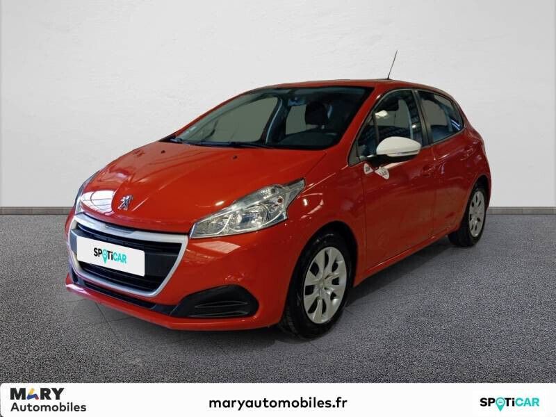 Orange Utilisé 2018 Peugeot 208 Citadine | 7 990 € (Bon prix) - Image 1/4