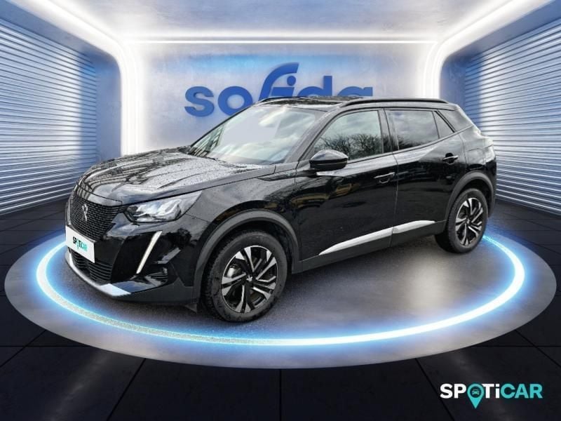 Noir Utilisé 2021 Peugeot e-2008 Allure SUV | 17 490 € (Prix juste) - Image 1/3