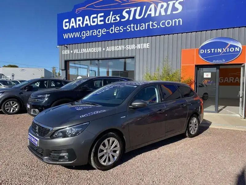 Gris Utilisé 2020 Peugeot 308 Style Break | 12 980 € (Prix juste) - Image 1/4