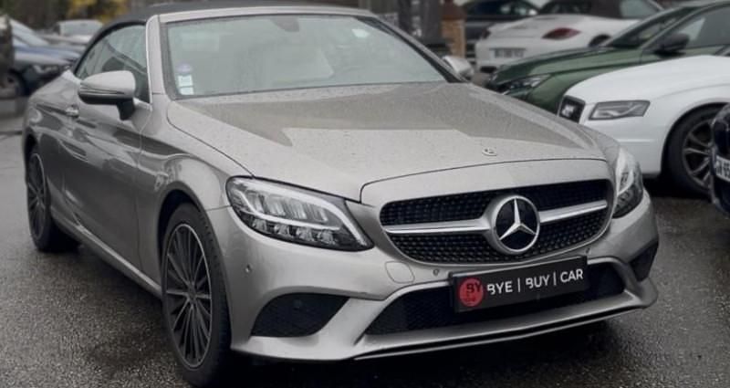 Occasion Mercedes C180 Avantgarde 156 ch (114 kW) 2020 Argent Cabriolet