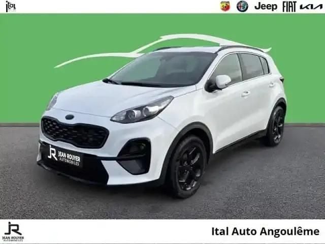 Blanc platine Occasion 2021 Kia Sportage SUV | 20 690 € (Prix juste) - Image 1/4