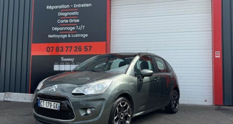 Vert Utilisé 2011 Citroën C3 Citadine | 5 390 € (Prix assez cher) - Image 1/4