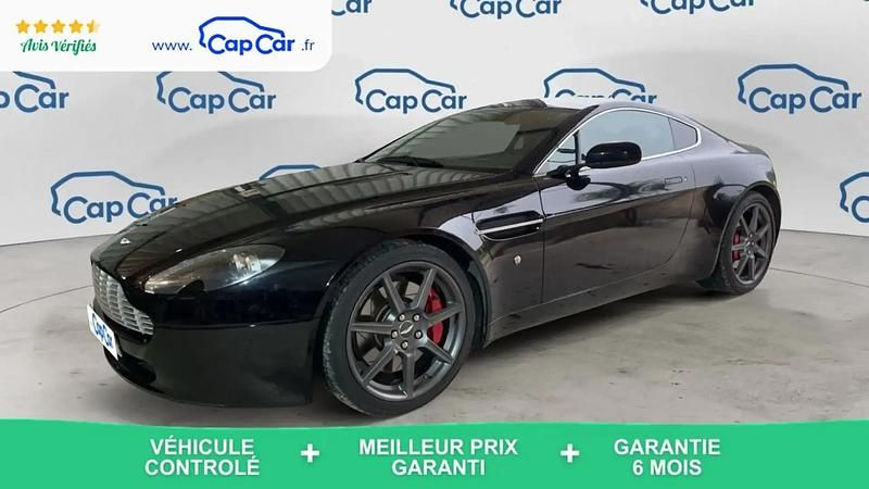 Noir Utilisé 2007 Aston Martin V8 Vantage Coupé | 45 990 € (Prix juste) - Image 1/4