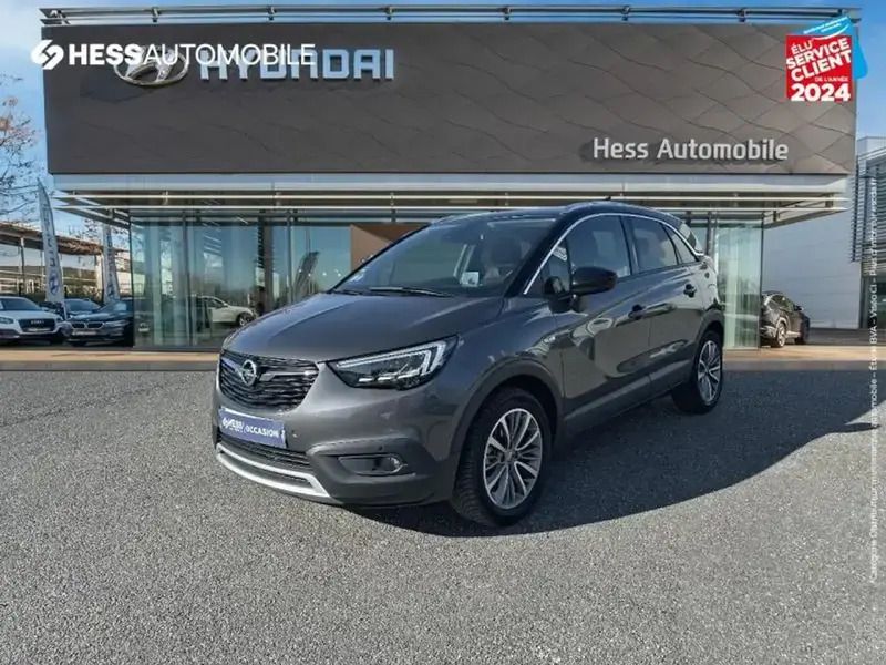 Gris Utilisé 2021 Opel Crossland X Ultimate SUV | 13 999 € (Prix juste) - Image 1/4