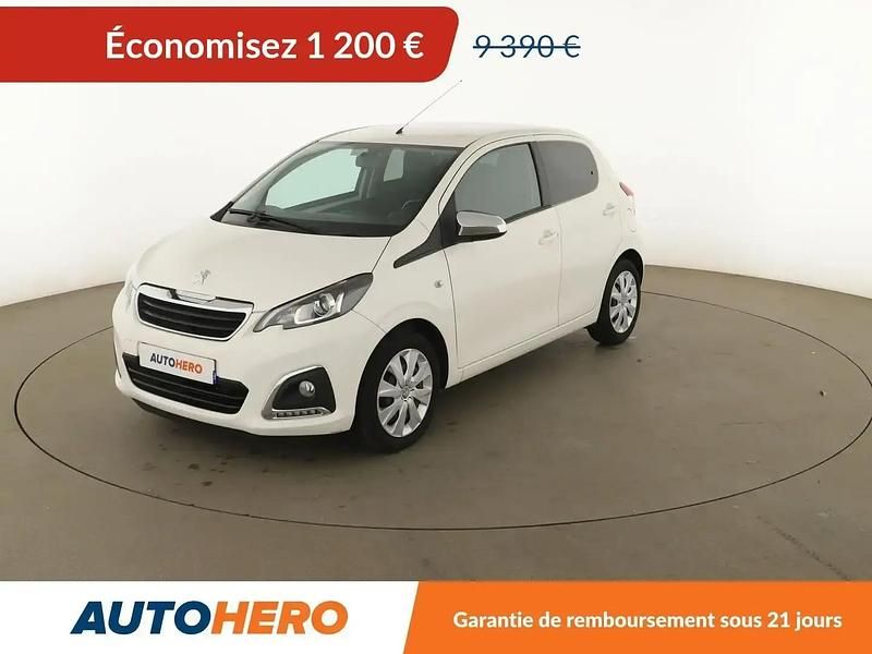 Blanc Occasion 2019 Peugeot 108 Style Citadine | 8 190 € (Prix juste) - Image 1/2