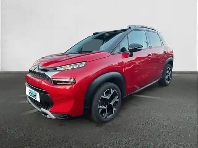 Rouge pepper (métallisé) Occasion 2022 Citroën C3 Aircross PureTech SUV | 15 990 € (Prix juste) - Image 1/4