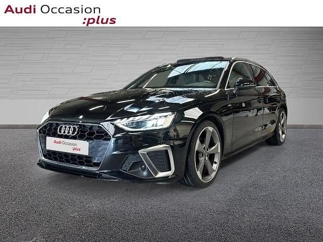 Noir mythe métallisé Utilisé 2022 Audi A4 S-Line Break | 37 900 € (Prix cher) - Image 1/4