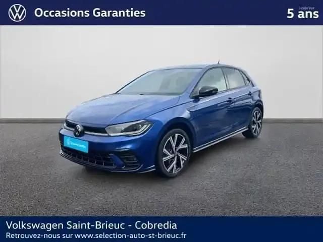 Bleu récif métallisé Occasion 2022 VW Polo R-line Berline | 20 790 € (Prix assez cher) - Image 1/4
