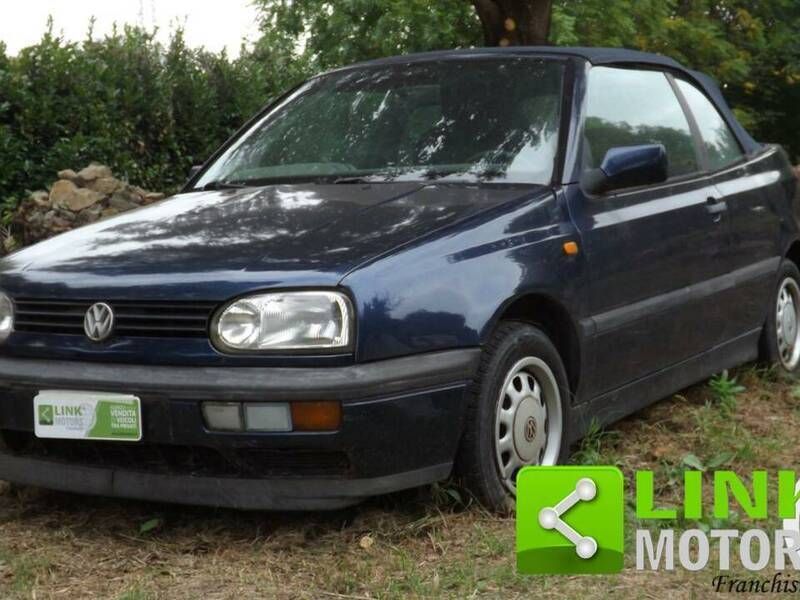 Bleu Utilisé 1996 VW Golf Cabriolet Cabriolet | 1 950 € - Image 1/4
