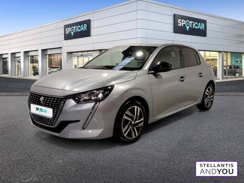 Gris Utilisé 2023 Peugeot 208 Allure Citadine | 15 990 € (Prix juste) - Image 1/3