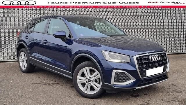 Bleu navarre métallisé Occasion 2024 Audi Q2 Design SUV | 26 990 € (Super prix) - Image 1/4