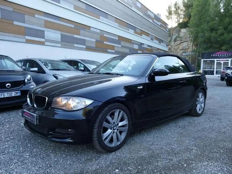 Noir Occasion 2009 BMW 118 Cabriolet Cabriolet | 11 990 € - Image 1/4