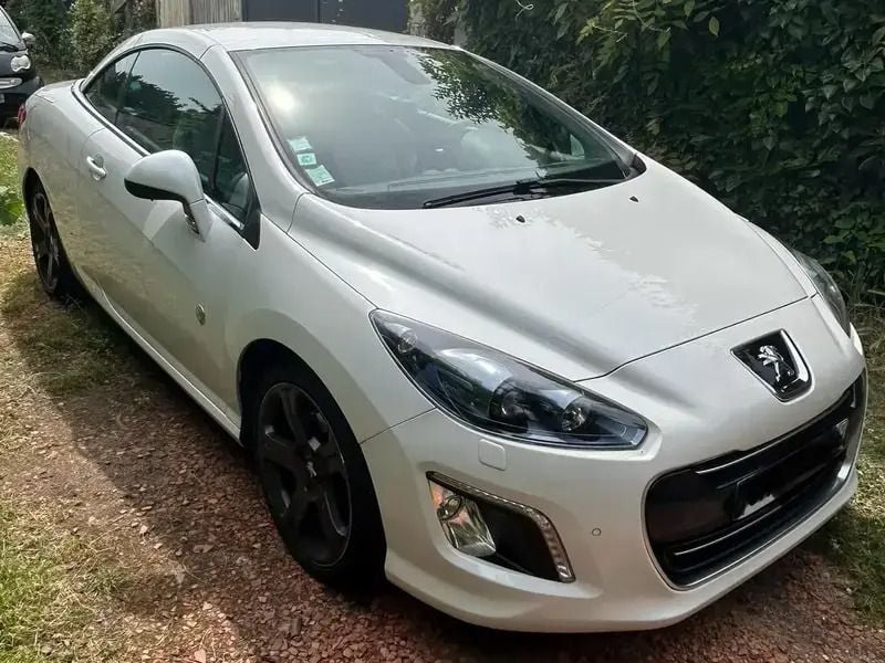 Blanc Utilisé 2012 Peugeot 308 CC Cabriolet | 11 000 € (Prix juste) - Image 1/4