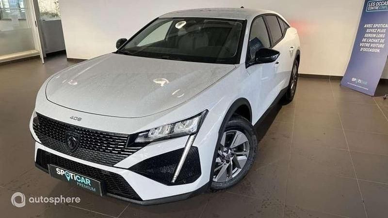 Nouvelle Peugeot 408 Allure 152 ch (111 kW) 2025 Blanc Berline