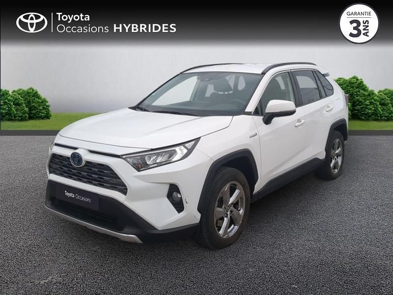 Blanc pur Occasion 2020 Toyota RAV4 Hybrid SUV | 29 490 € (Prix juste) - Image 1/4
