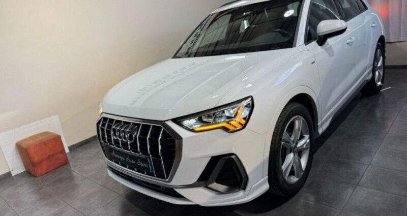 Blanc Utilisé 2020 Audi Q3 S-Line SUV | 31 950 € (Prix juste) - Image 1/4