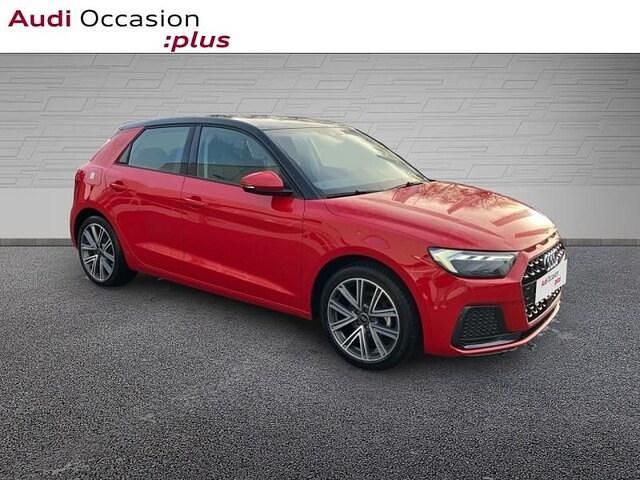 Occasion Audi A1 Sportback Design 116 ch (85 kW) 2025 Rouge progressif métallisé noir mythe métallisé Citadine