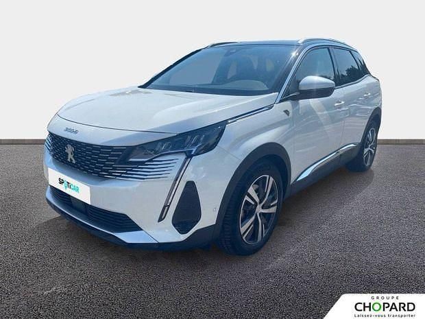 Blanc Utilisé 2021 Peugeot 3008 | 25 490 € (Prix juste) - Image 1/4