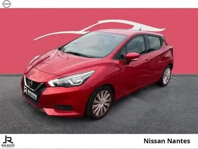 Rouge volcano Occasion 2021 Nissan Micra Acenta Berline | 12 490 € (Prix juste) - Image 1/4