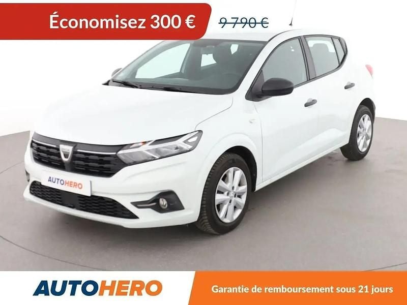 Blanc Utilisé 2021 Dacia Sandero Essentiel Citadine | 9 290 € (Super prix) - Image 1/2