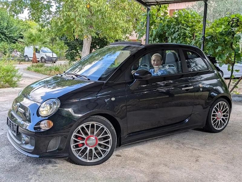 Noir Utilisé 2016 Abarth 595C Turismo Cabriolet | 16 400 € (Super prix) - Image 1/4