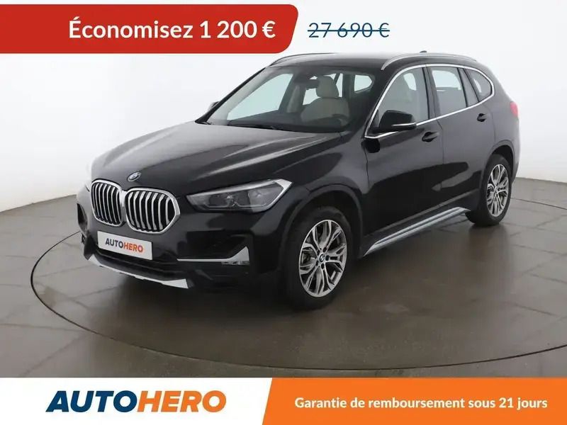 Noir Utilisé 2020 BMW X1 xLine SUV | 25 590 € (Prix juste) - Image 1/2