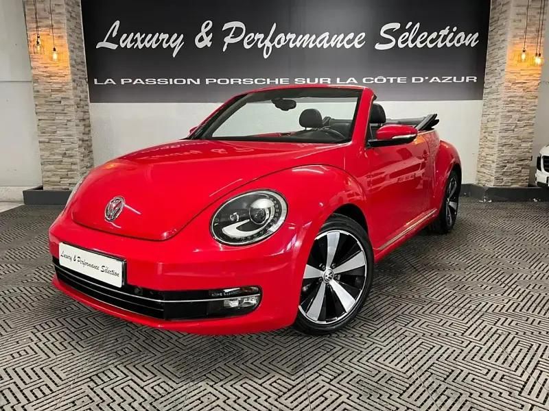 Rouge Utilisé 2013 VW Beetle Cabriolet | 20 990 € (Prix juste) - Image 1/4